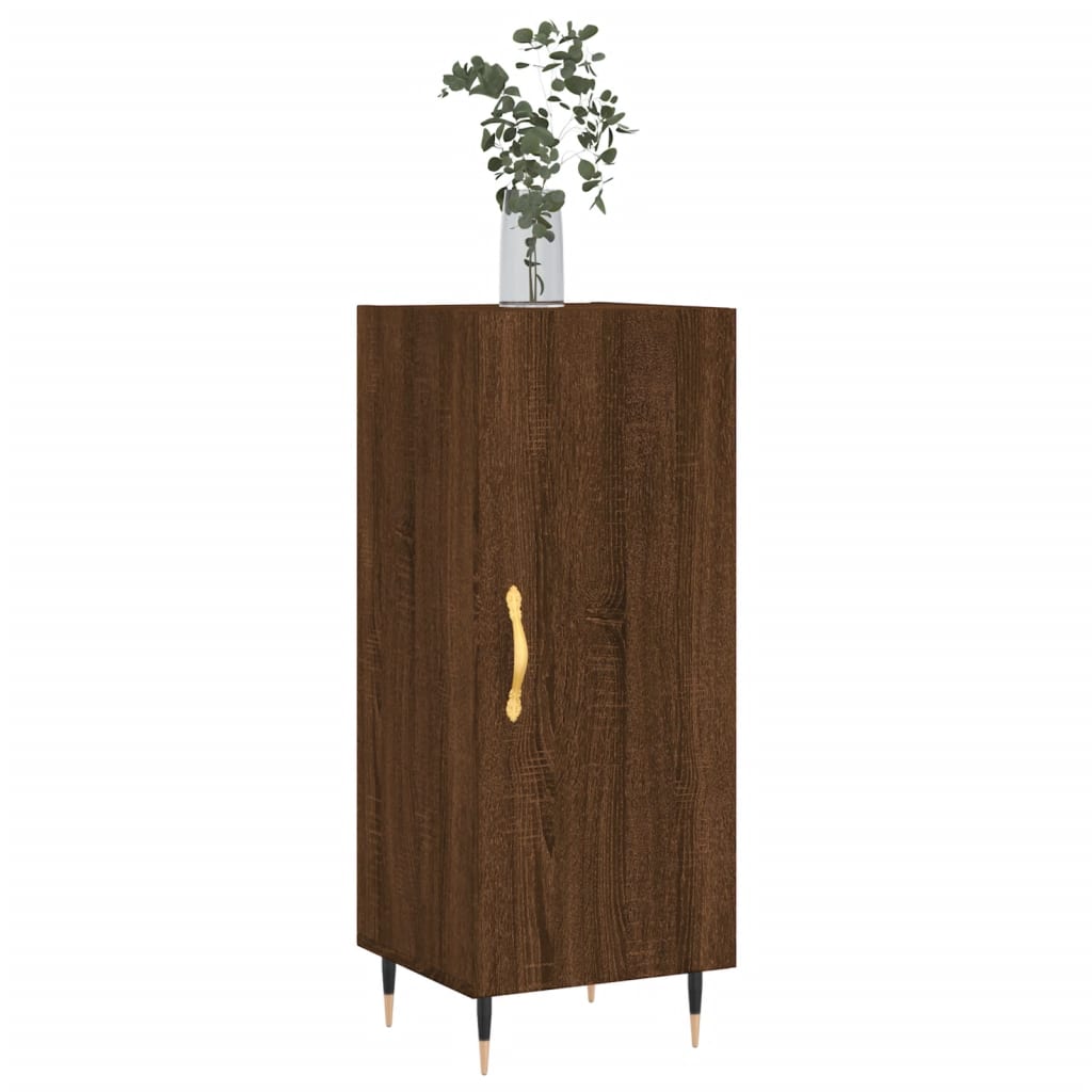 Buffet Chêne marron 34,5x34x90 cm Bois d'ingénierie - XIOS