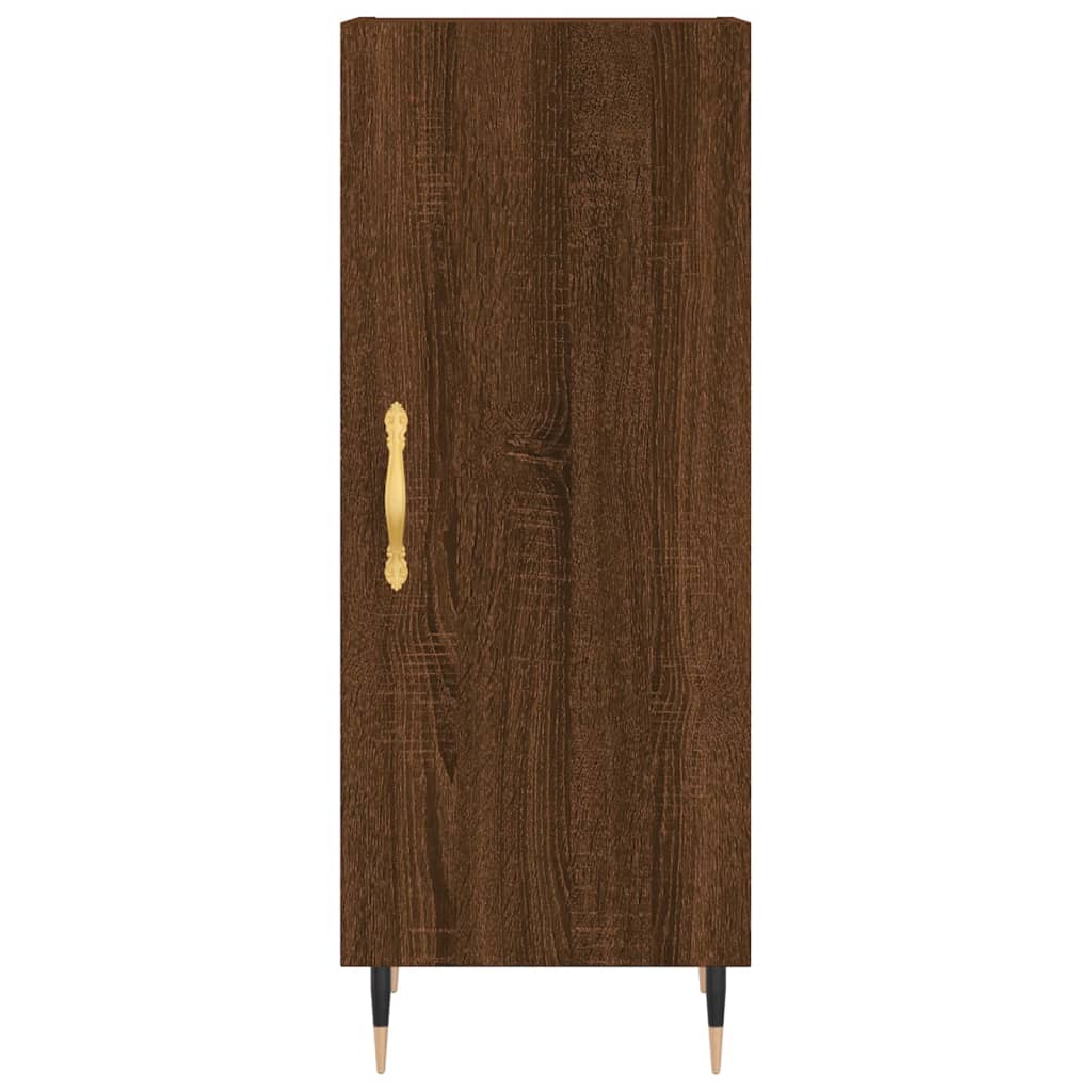 Buffet Chêne marron 34,5x34x90 cm Bois d'ingénierie - XIOS