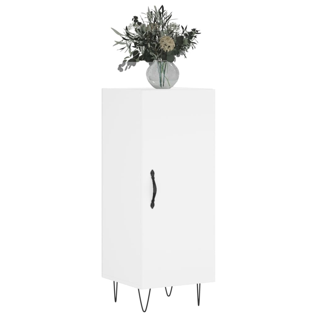 Buffet blanc 34,5x34x90 cm bois d'ingénierie - XIOS