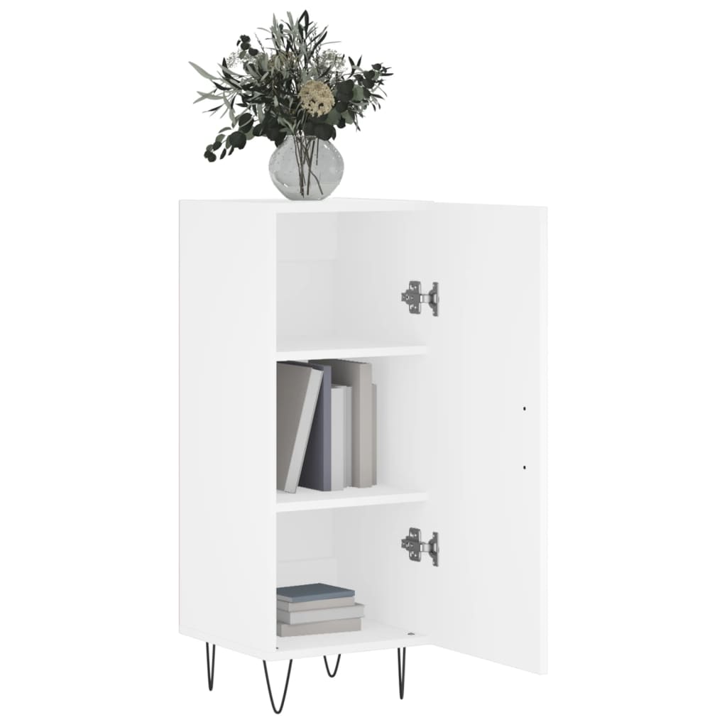 Buffet blanc 34,5x34x90 cm bois d'ingénierie - XIOS
