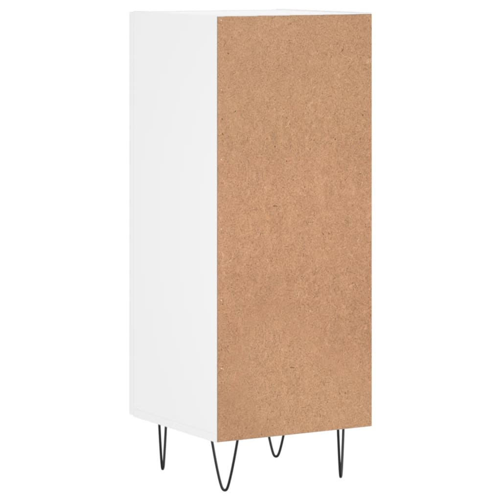 Buffet blanc 34,5x34x90 cm bois d'ingénierie - XIOS