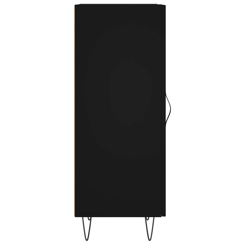 Buffet Noir 34,5x34x90 cm Bois d'ingénierie - XIOS