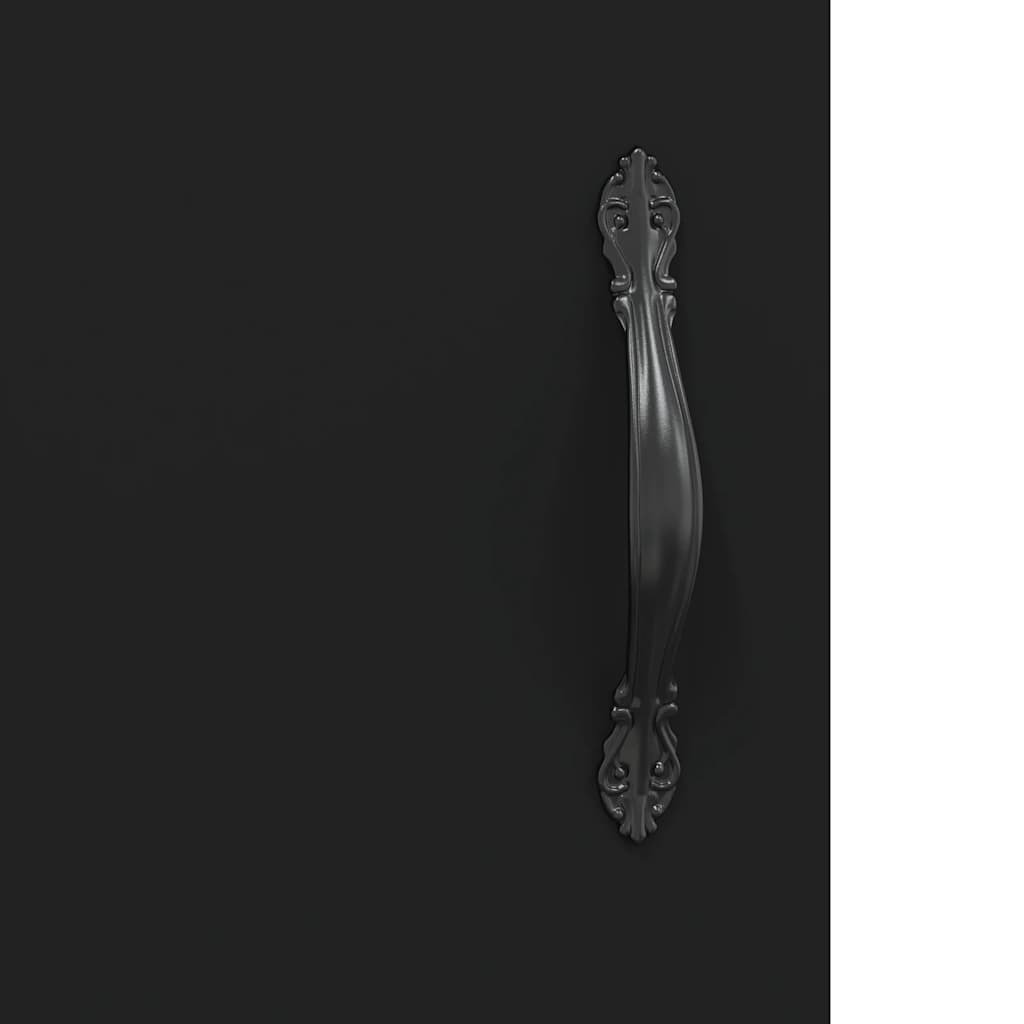 Buffet Noir 34,5x34x90 cm Bois d'ingénierie - XIOS
