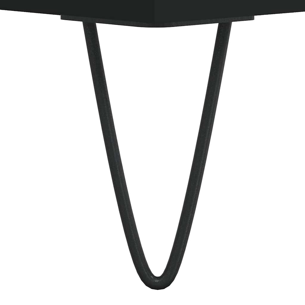 Buffet Noir 34,5x34x90 cm Bois d'ingénierie - XIOS