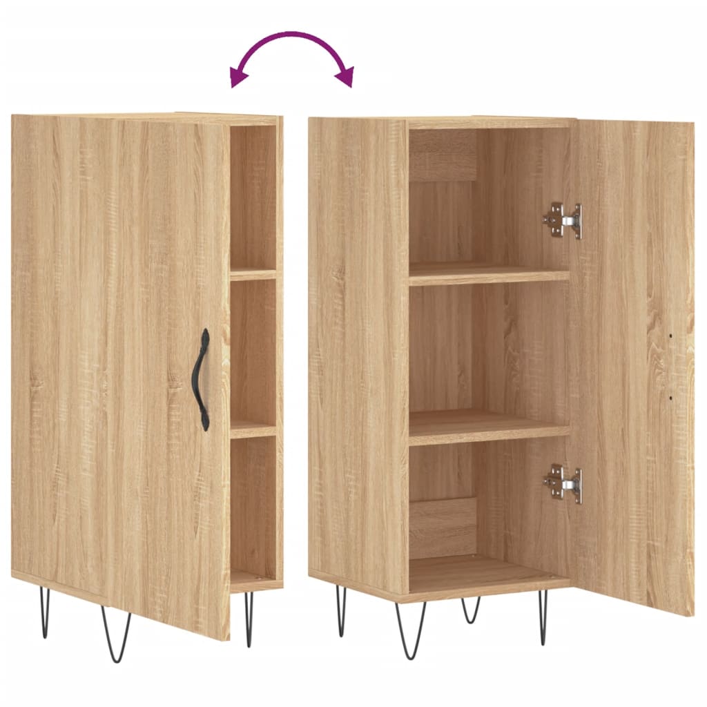 Buffet Chêne sonoma 34,5x34x90 cm Bois d'ingénierie - XIOS