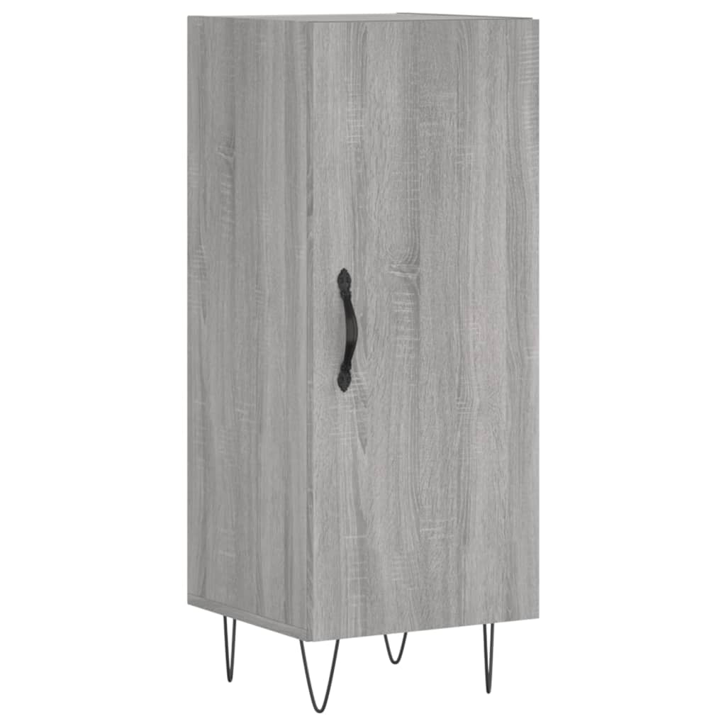 Buffet Sonoma gris 34,5x34x90 cm Bois d'ingénierie - XIOS