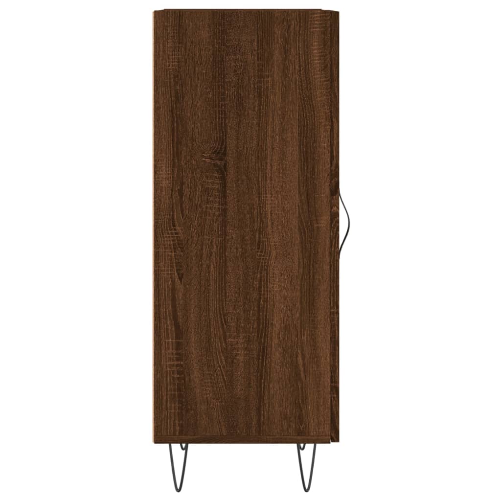Buffet Chêne marron 34,5x34x90 cm Bois d'ingénierie - XIOS