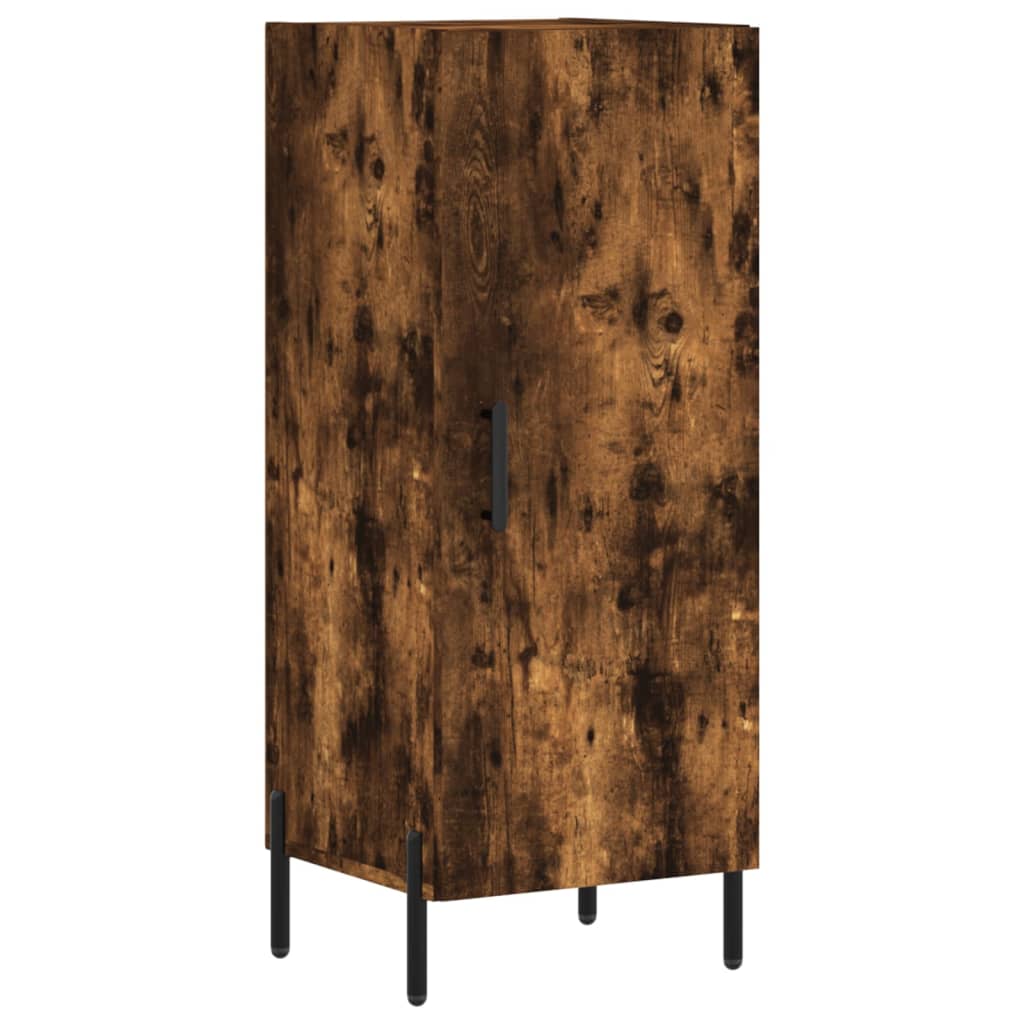 Buffet Chêne fumé 34,5x34x90 cm Bois d'ingénierie - XIOS
