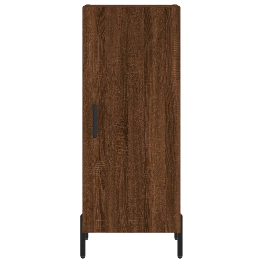 Buffet Chêne marron 34,5x34x90 cm Bois d'ingénierie - XIOS