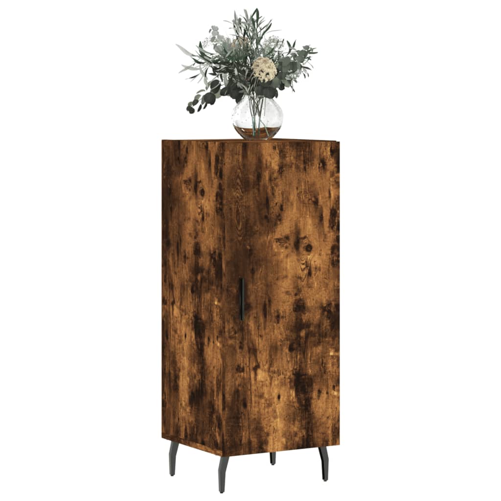 Buffet Chêne fumé 34,5x34x90 cm Bois d'ingénierie - XIOS