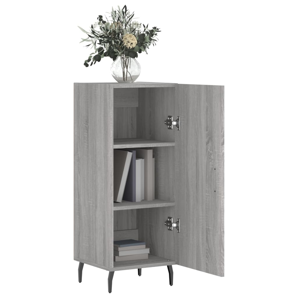 Buffet Sonoma gris 34,5x34x90 cm Bois d'ingénierie - XIOS