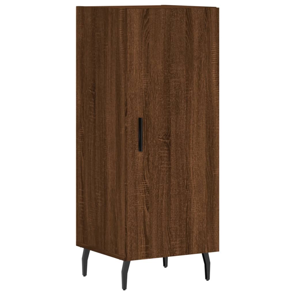 Buffet Chêne marron 34,5x34x90 cm Bois d'ingénierie - XIOS