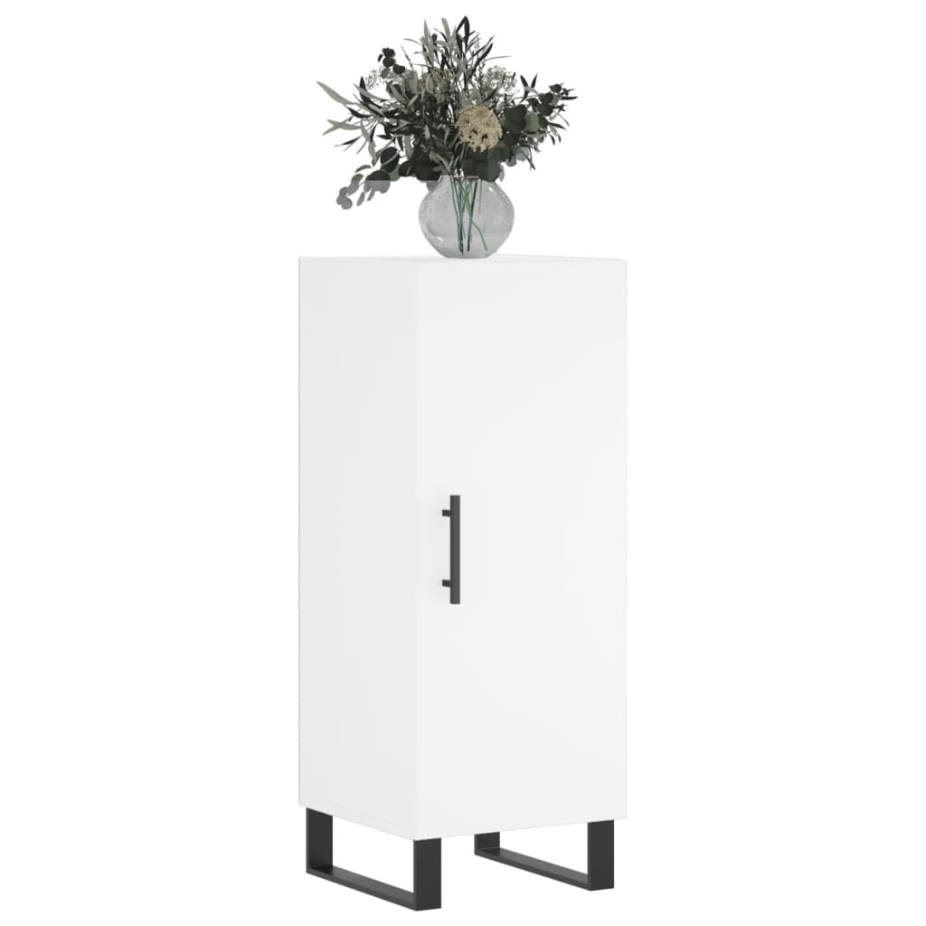 Buffet blanc 34,5x34x90 cm bois d'ingénierie - XIOS