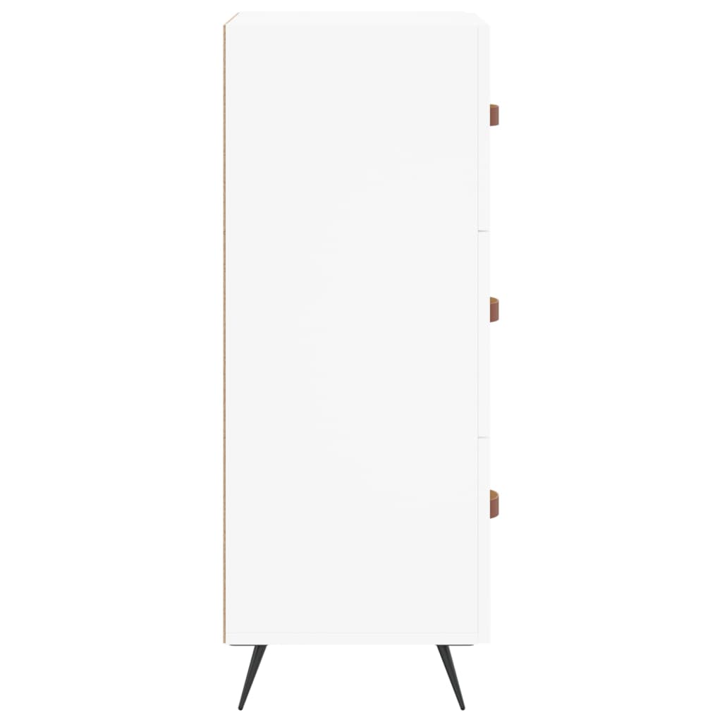 Buffet blanc 34,5x34x90 cm bois d'ingénierie - XIOS