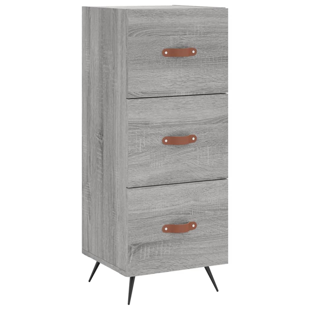 Buffet Sonoma gris 34,5x34x90 cm Bois d'ingénierie - XIOS