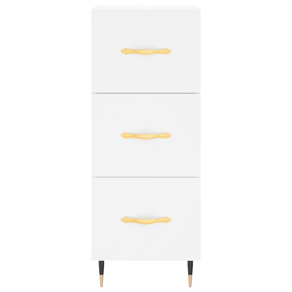 Buffet blanc 34,5x34x90 cm bois d'ingénierie - XIOS