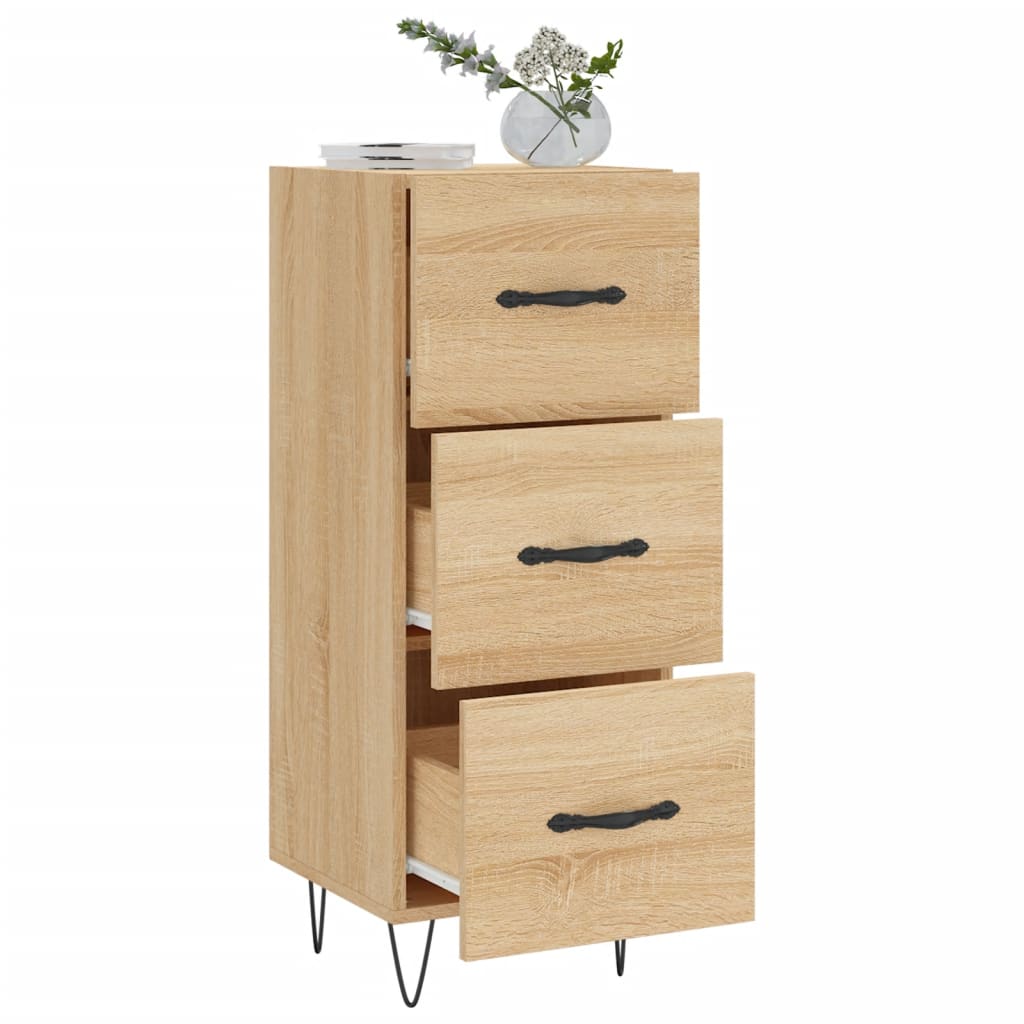 Buffet Chêne sonoma 34,5x34x90 cm Bois d'ingénierie - XIOS
