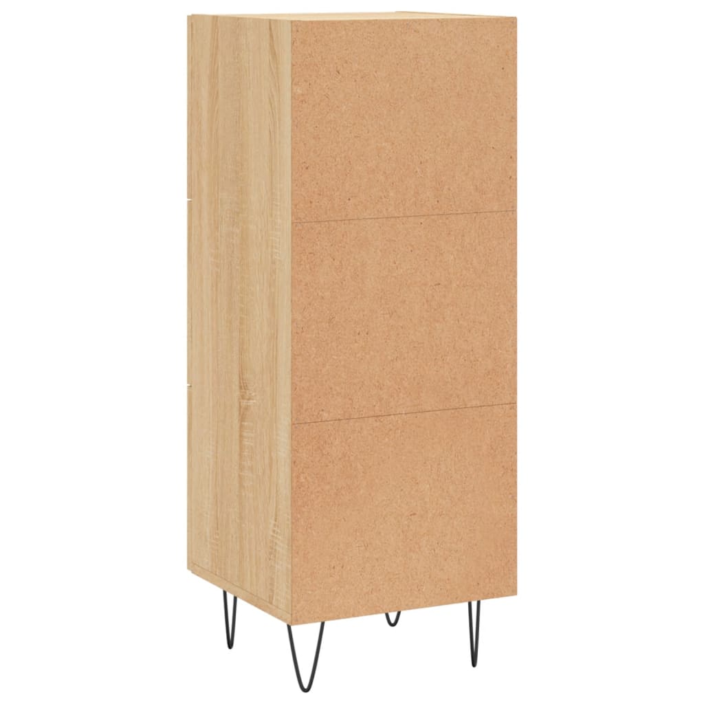 Buffet Chêne sonoma 34,5x34x90 cm Bois d'ingénierie - XIOS