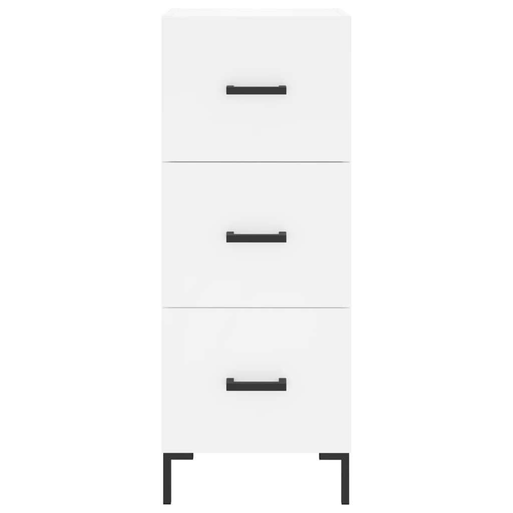 Buffet blanc 34,5x34x90 cm bois d'ingénierie - XIOS