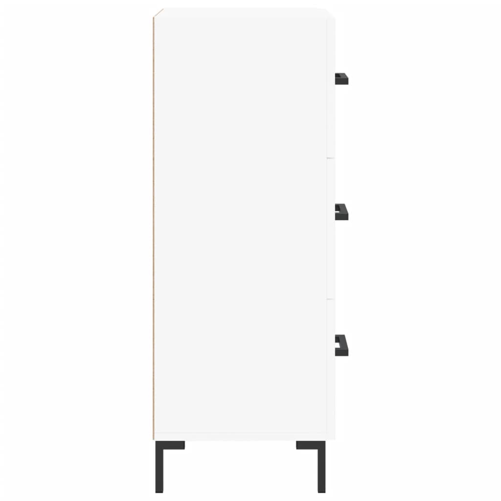 Buffet blanc 34,5x34x90 cm bois d'ingénierie - XIOS