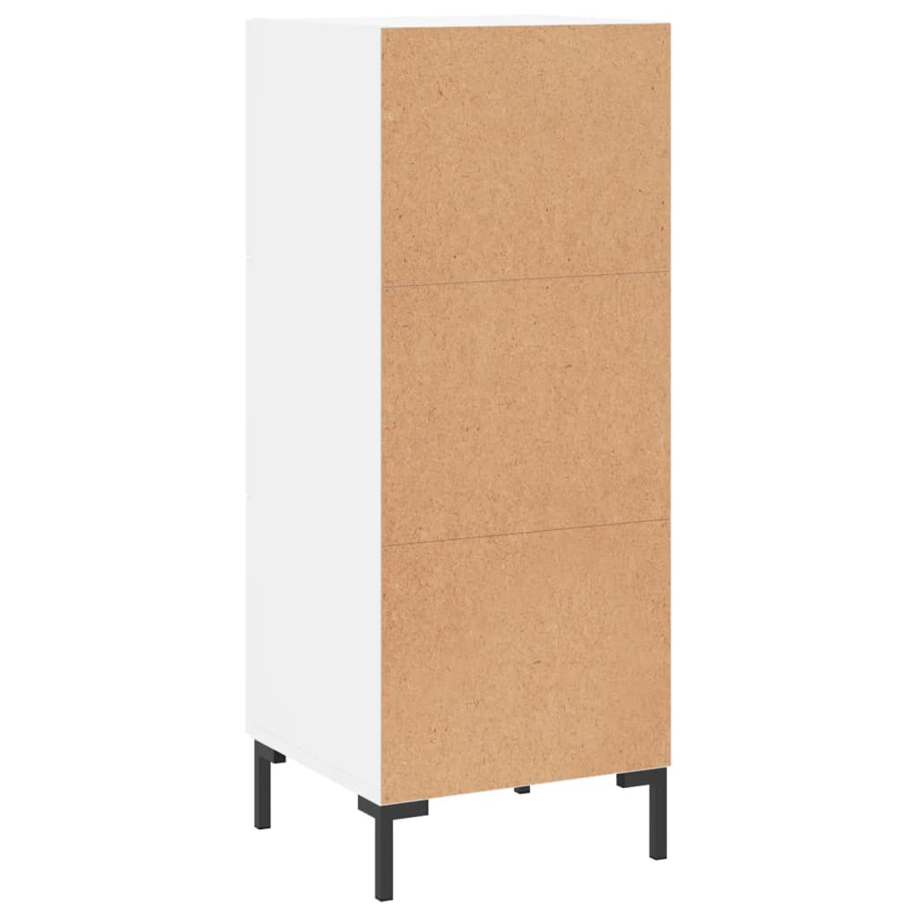 Buffet blanc 34,5x34x90 cm bois d'ingénierie - XIOS