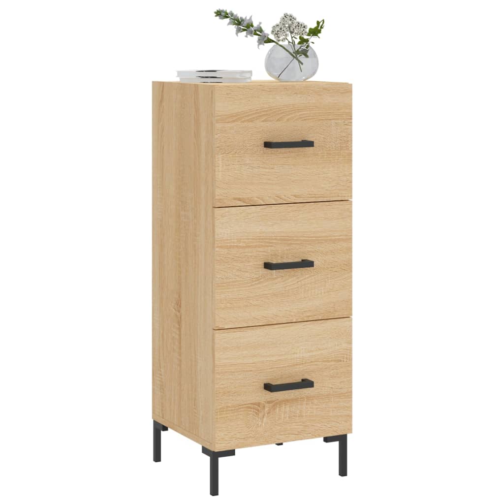 Buffet Chêne sonoma 34,5x34x90 cm Bois d'ingénierie - XIOS