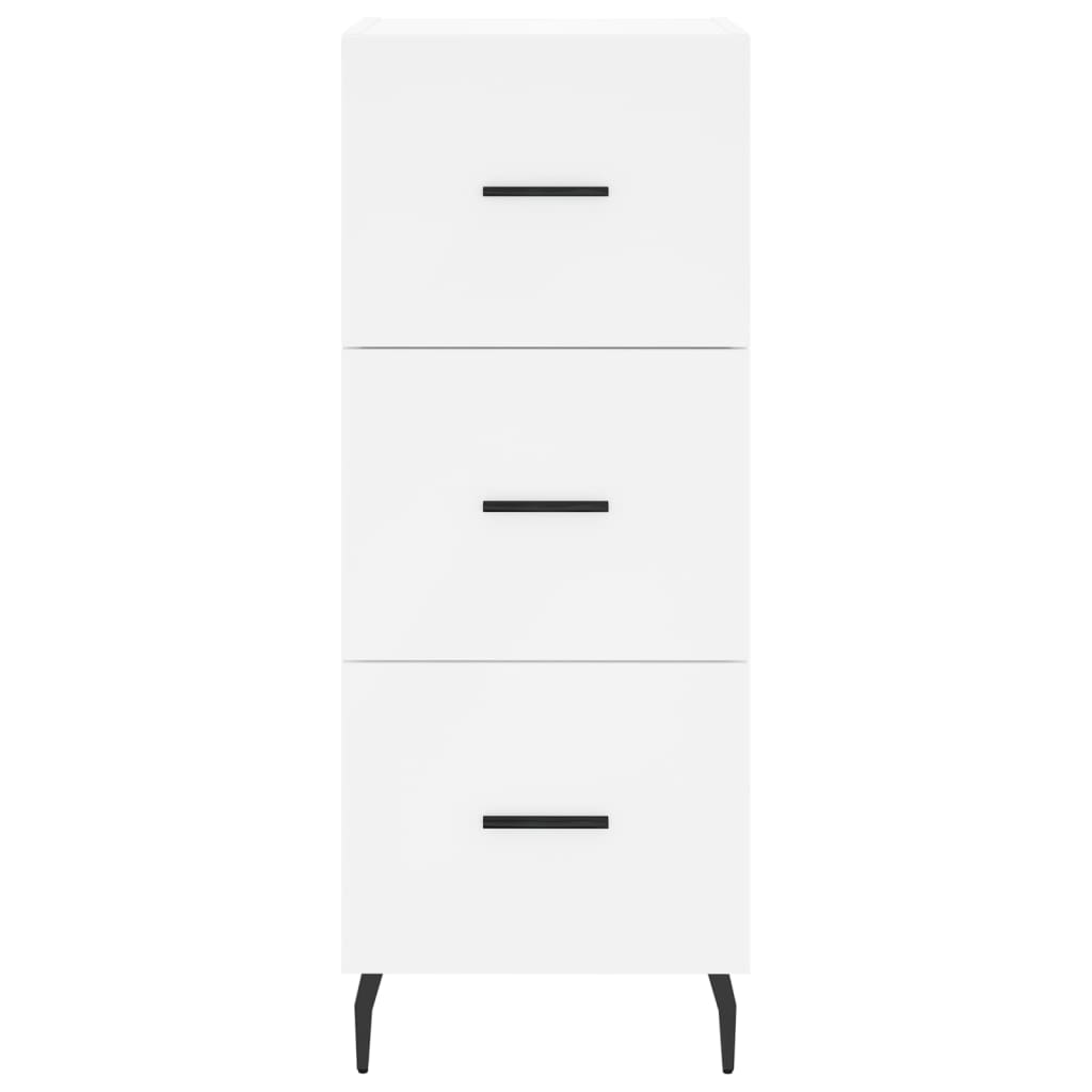 Buffet blanc 34,5x34x90 cm bois d'ingénierie - XIOS