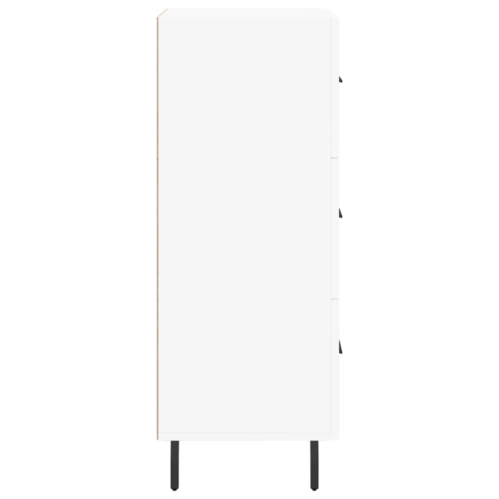 Buffet blanc 34,5x34x90 cm bois d'ingénierie - XIOS