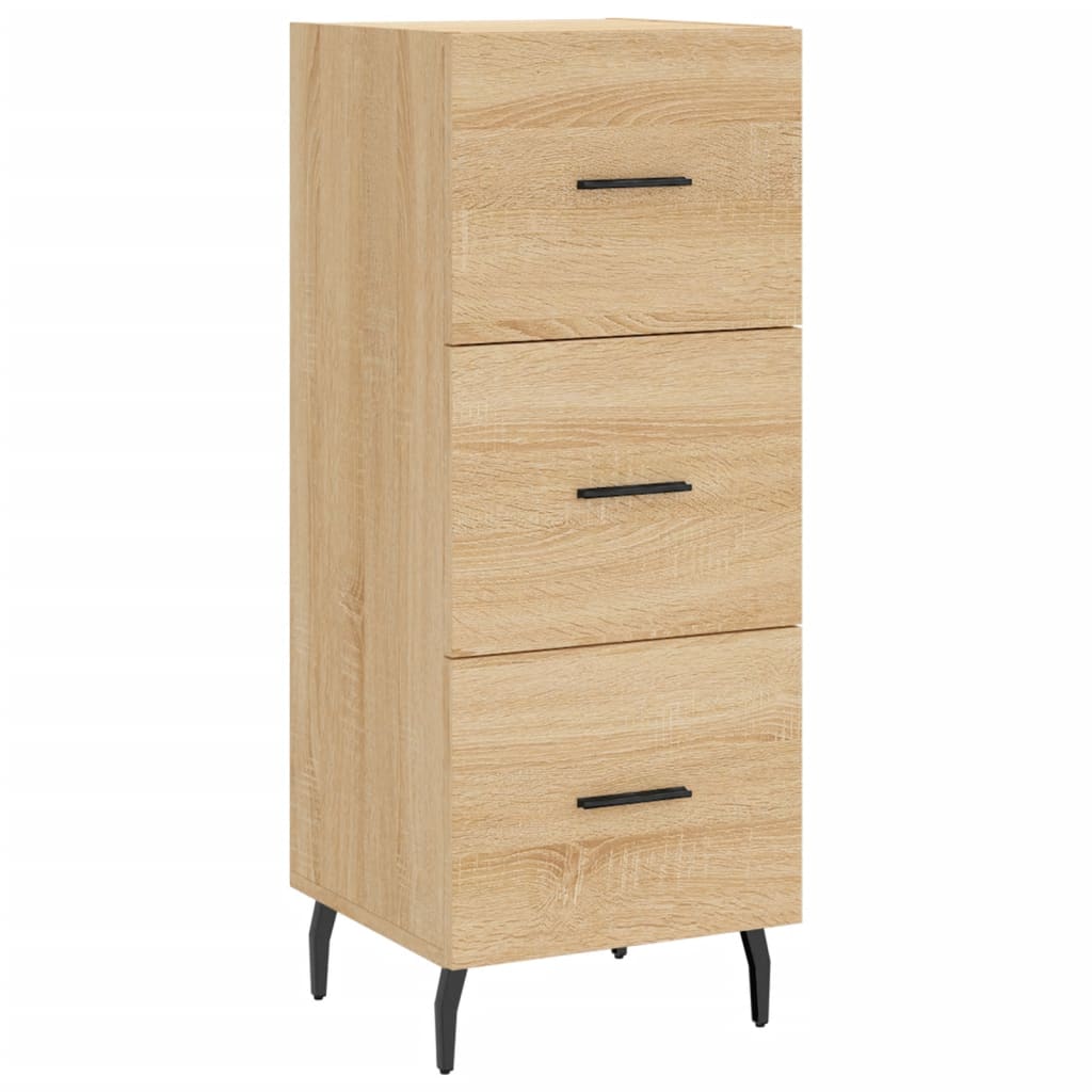 Buffet Chêne sonoma 34,5x34x90 cm Bois d'ingénierie - XIOS