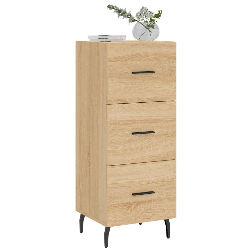 Buffet Chêne sonoma 34,5x34x90 cm Bois d'ingénierie - XIOS