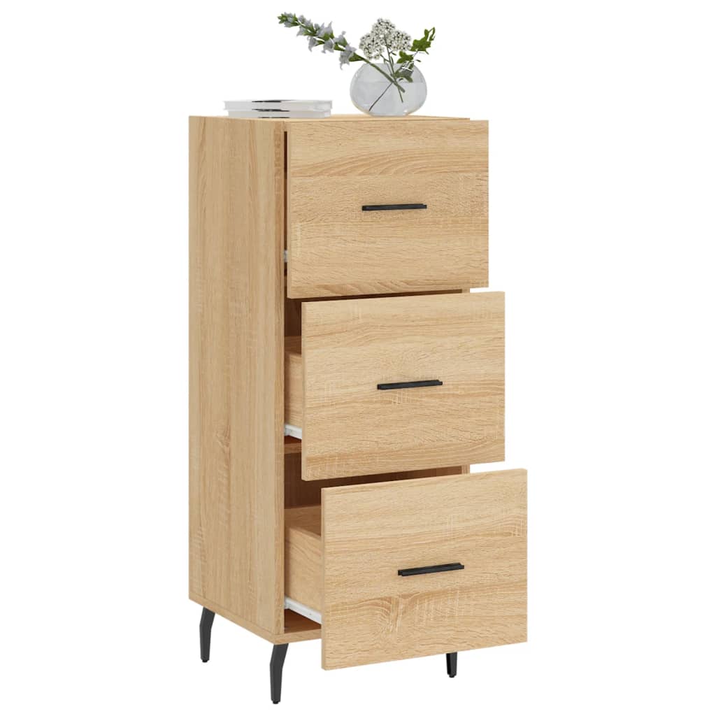 Buffet Chêne sonoma 34,5x34x90 cm Bois d'ingénierie - XIOS