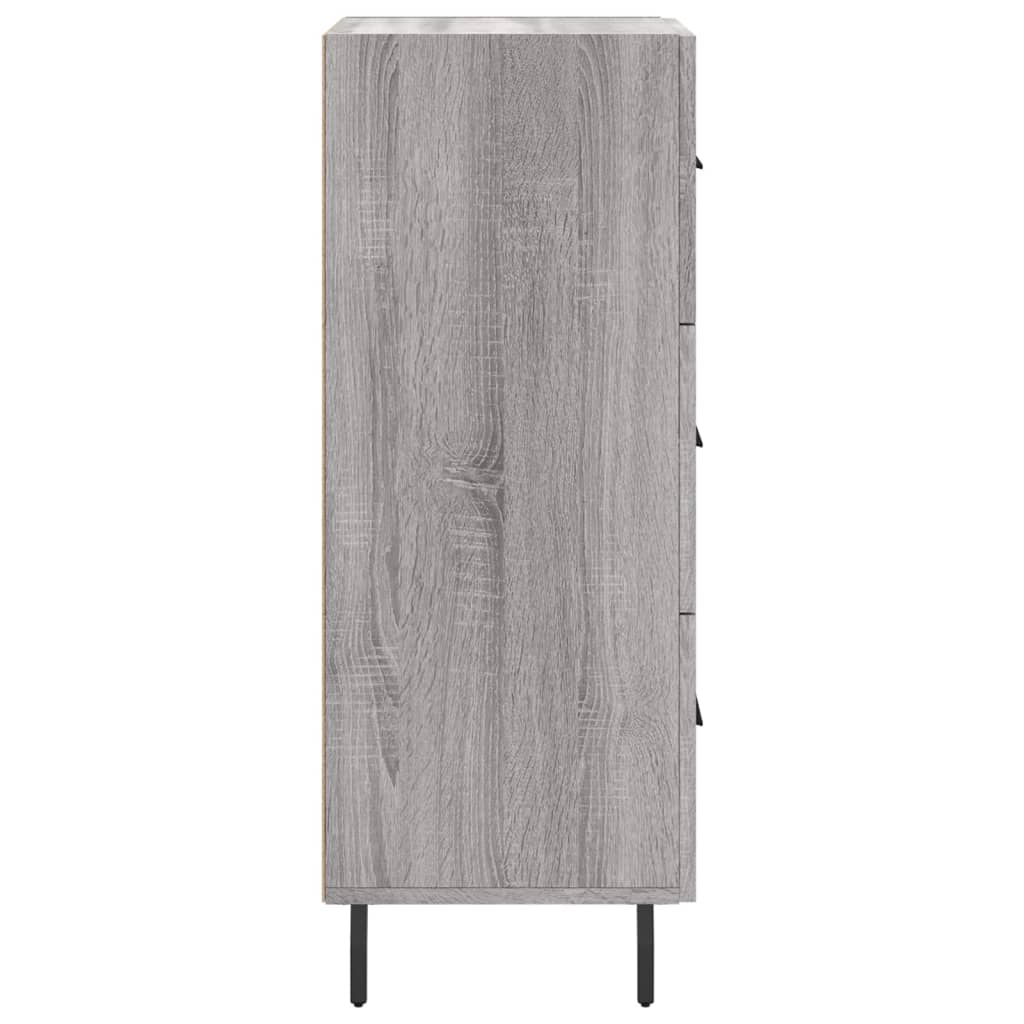 Buffet Sonoma gris 34,5x34x90 cm Bois d'ingénierie - XIOS