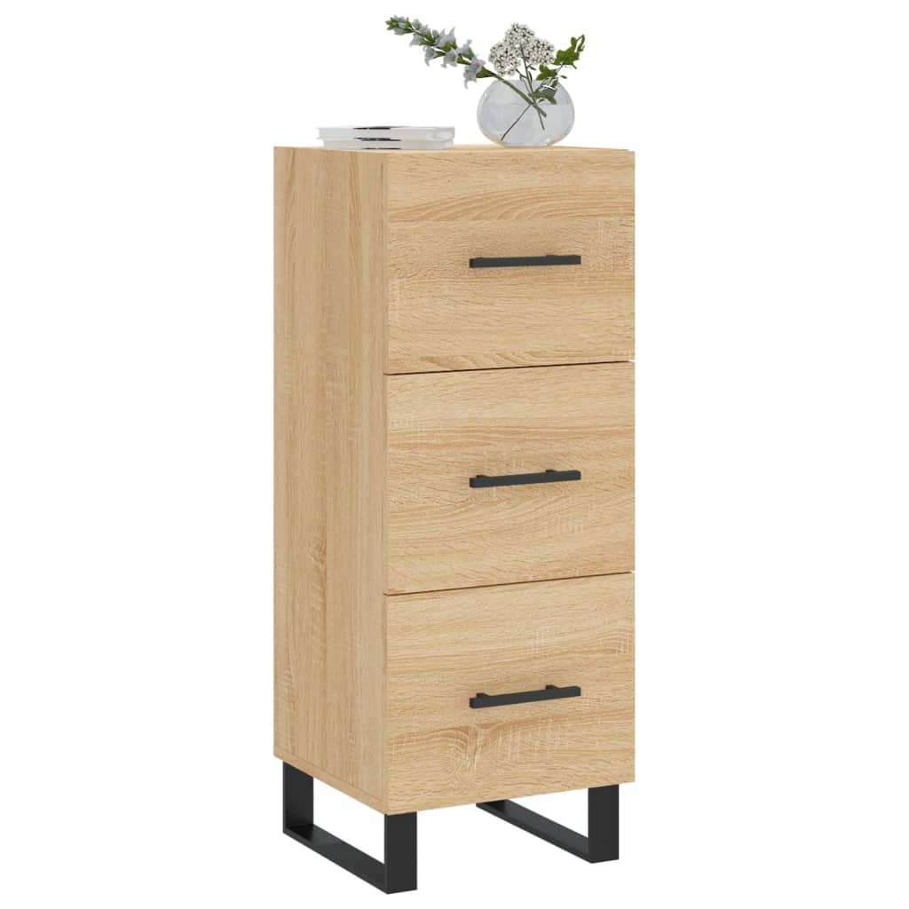Buffet Chêne sonoma 34,5x34x90 cm Bois d'ingénierie - XIOS