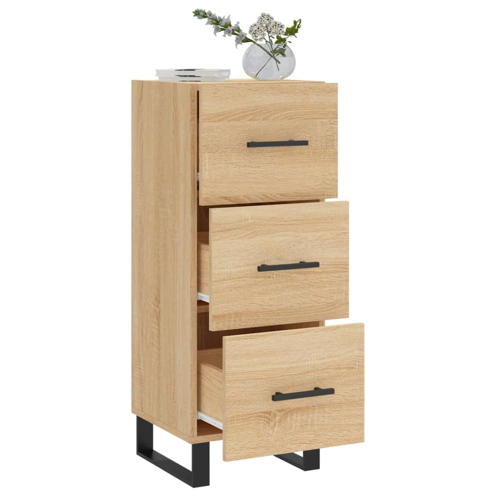 Buffet Chêne sonoma 34,5x34x90 cm Bois d'ingénierie - XIOS