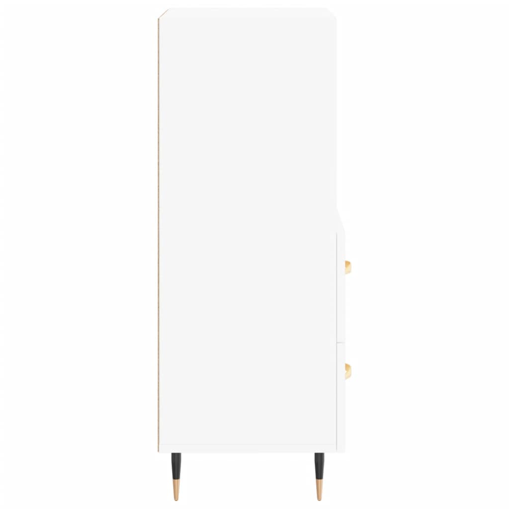 Buffet blanc 34,5x34x90 cm bois d'ingénierie - XIOS