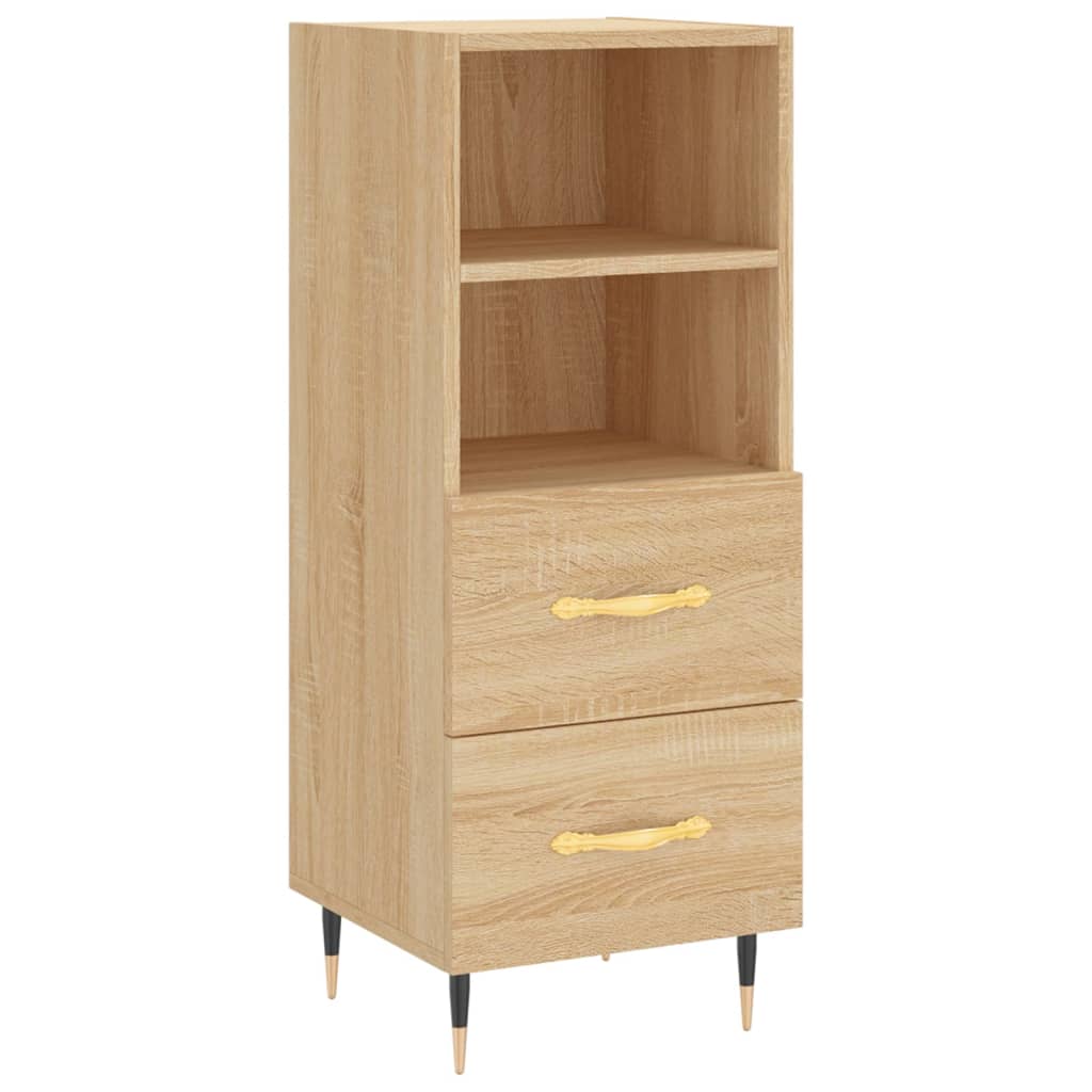Buffet Chêne sonoma 34,5x34x90 cm Bois d'ingénierie - XIOS