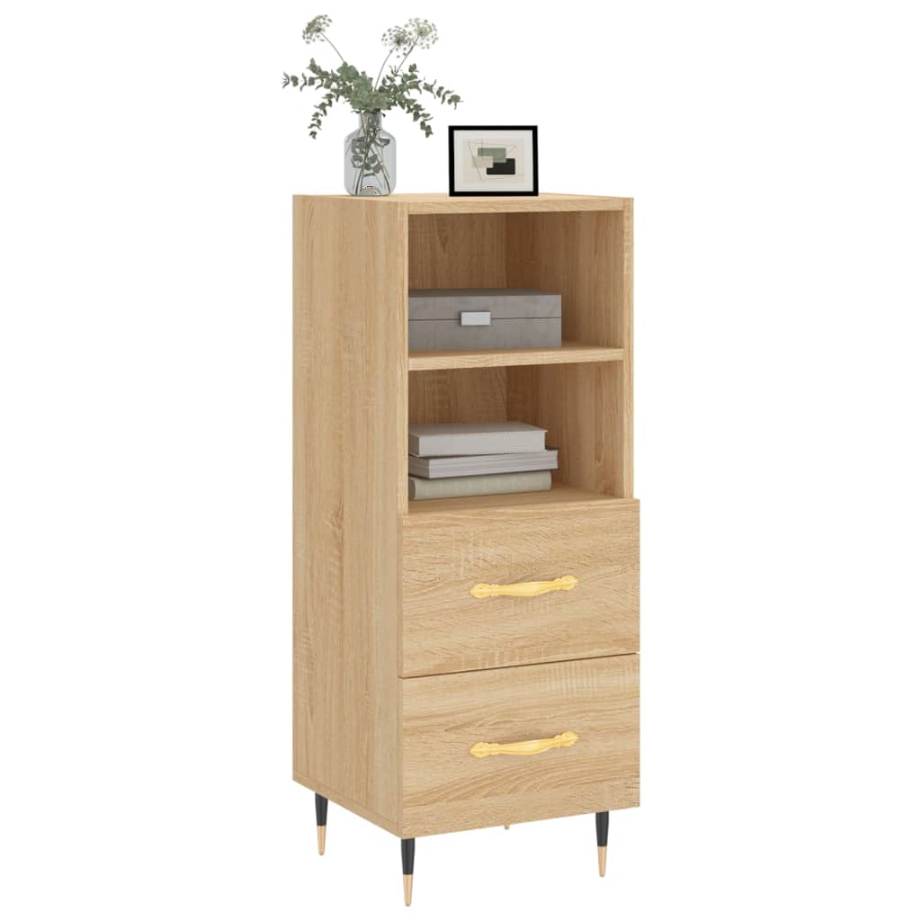 Buffet Chêne sonoma 34,5x34x90 cm Bois d'ingénierie - XIOS