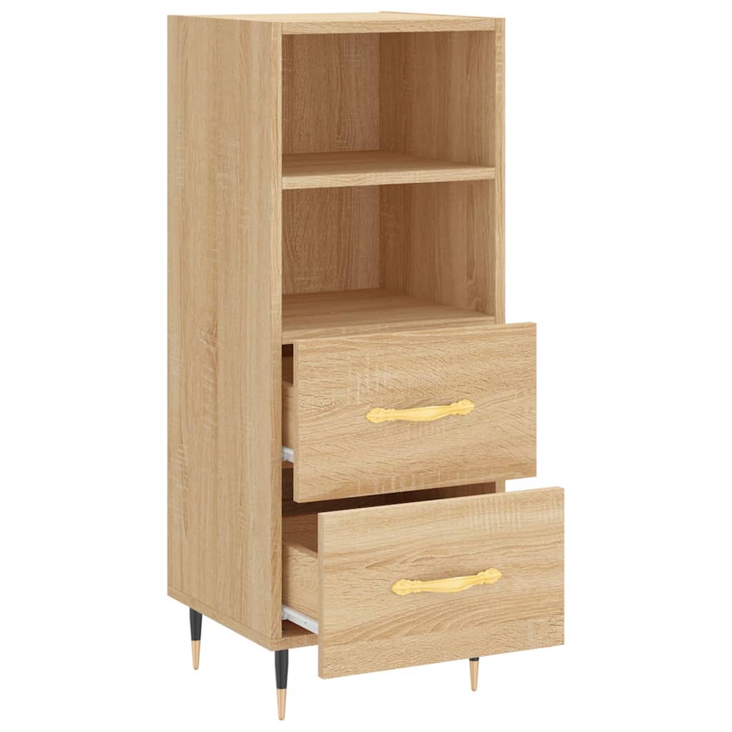 Buffet Chêne sonoma 34,5x34x90 cm Bois d'ingénierie - XIOS