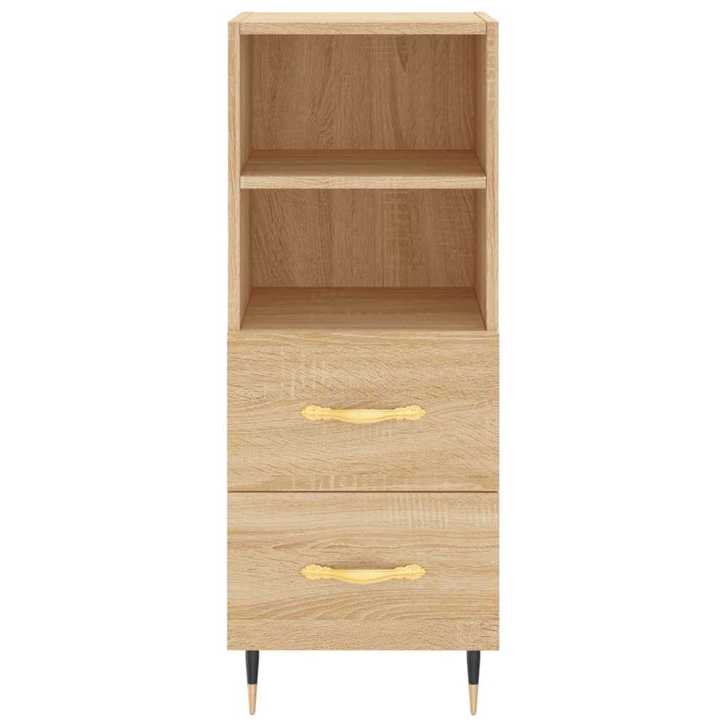 Buffet Chêne sonoma 34,5x34x90 cm Bois d'ingénierie - XIOS