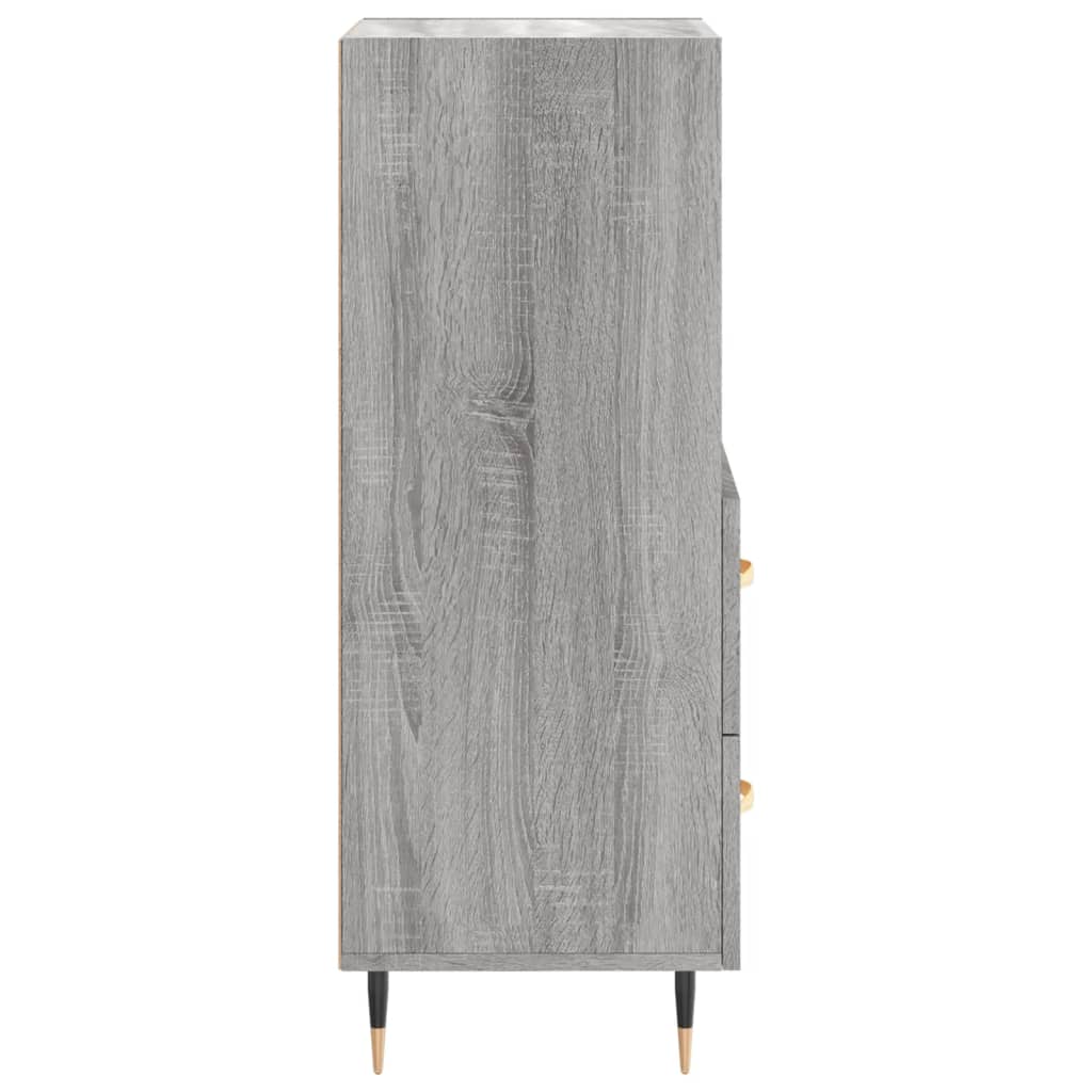 Buffet Sonoma gris 34,5x34x90 cm Bois d'ingénierie - XIOS