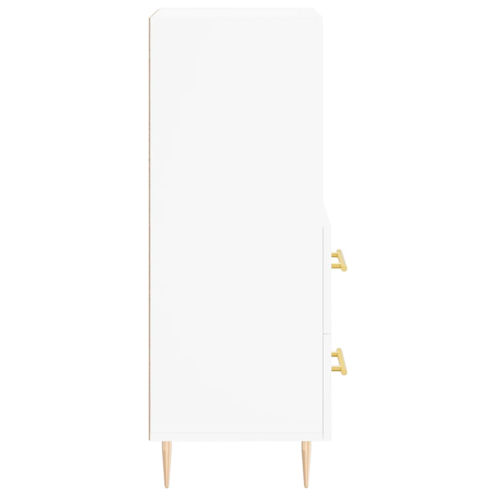 Buffet blanc 34,5x34x90 cm bois d'ingénierie - XIOS