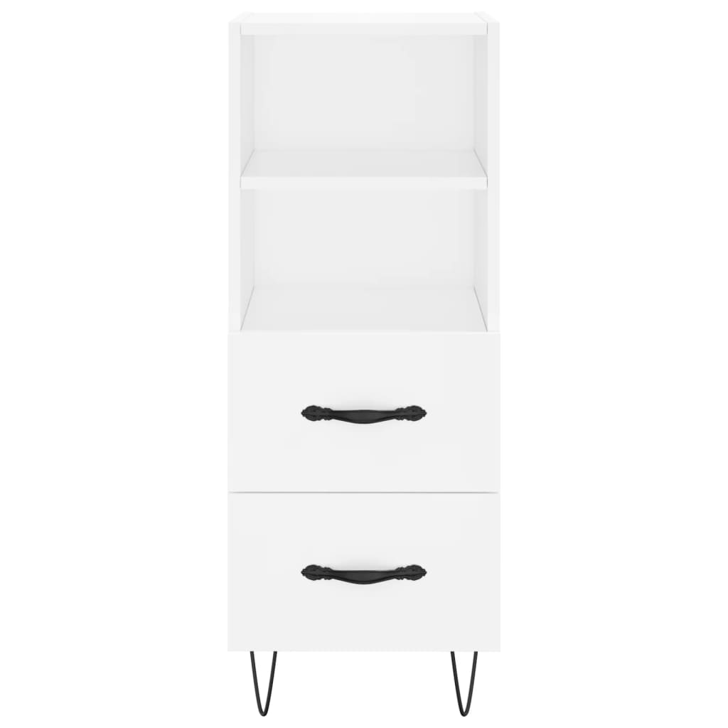 Buffet blanc 34,5x34x90 cm bois d'ingénierie - XIOS