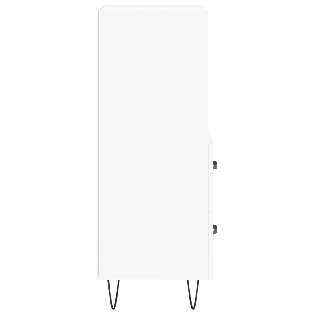 Buffet blanc 34,5x34x90 cm bois d'ingénierie - XIOS