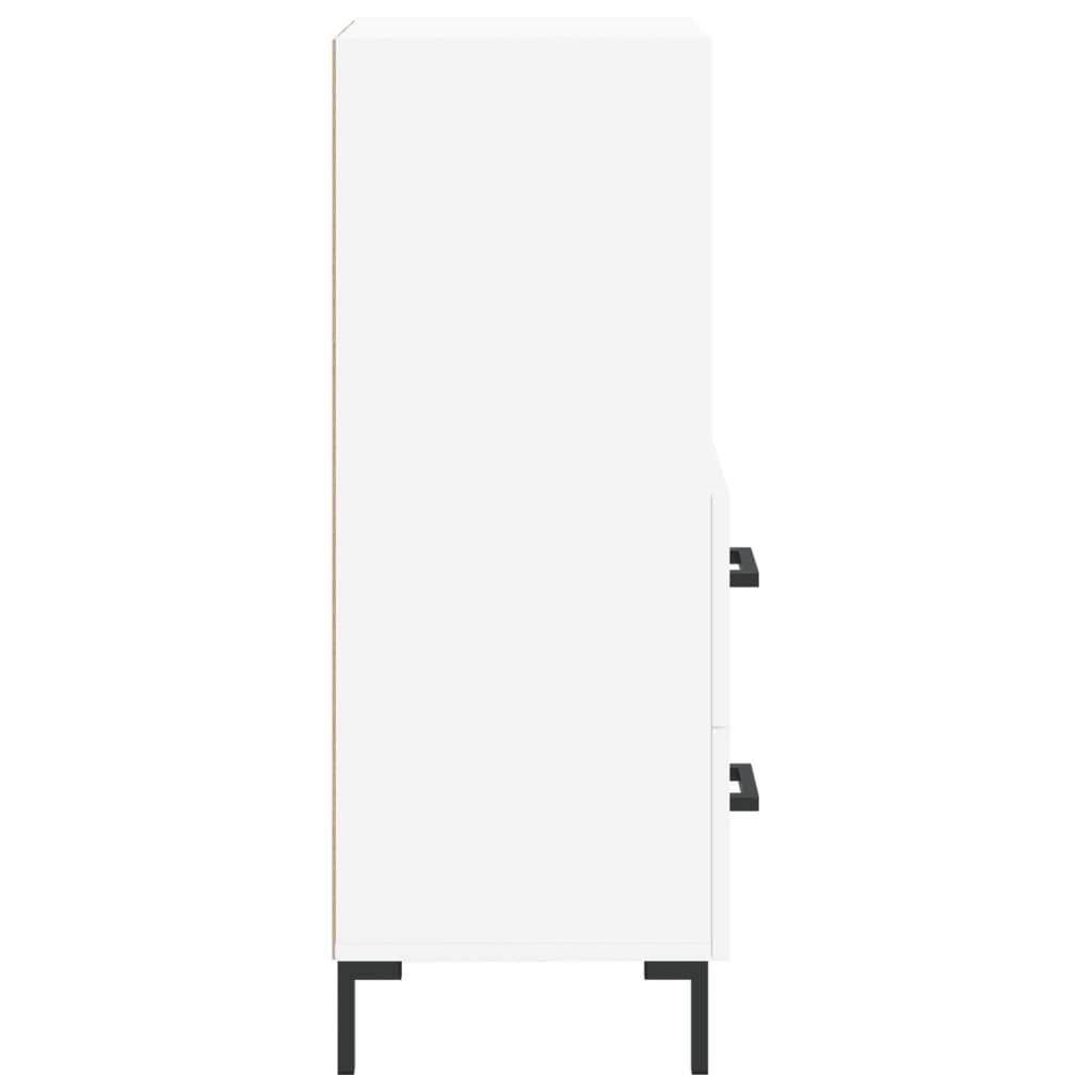 Buffet blanc 34,5x34x90 cm bois d'ingénierie - XIOS