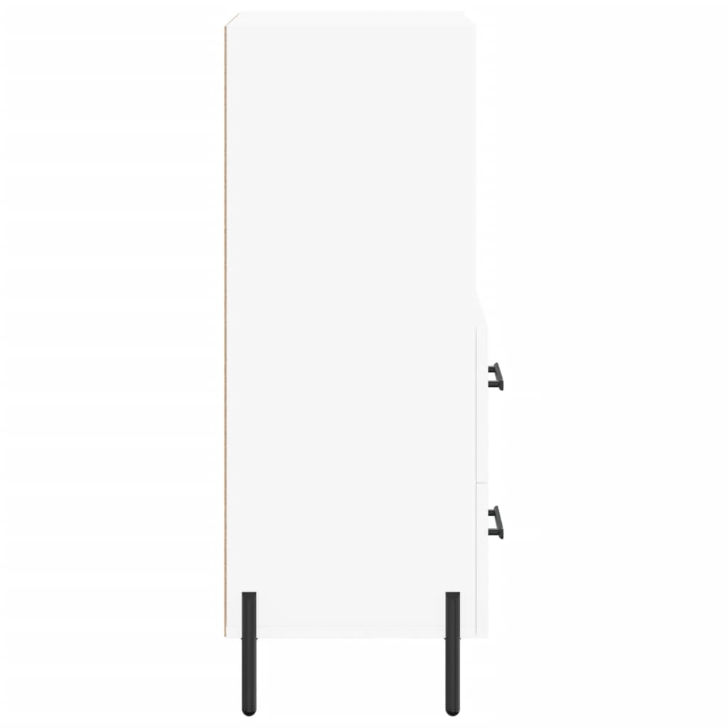 Buffet blanc 34,5x34x90 cm bois d'ingénierie - XIOS