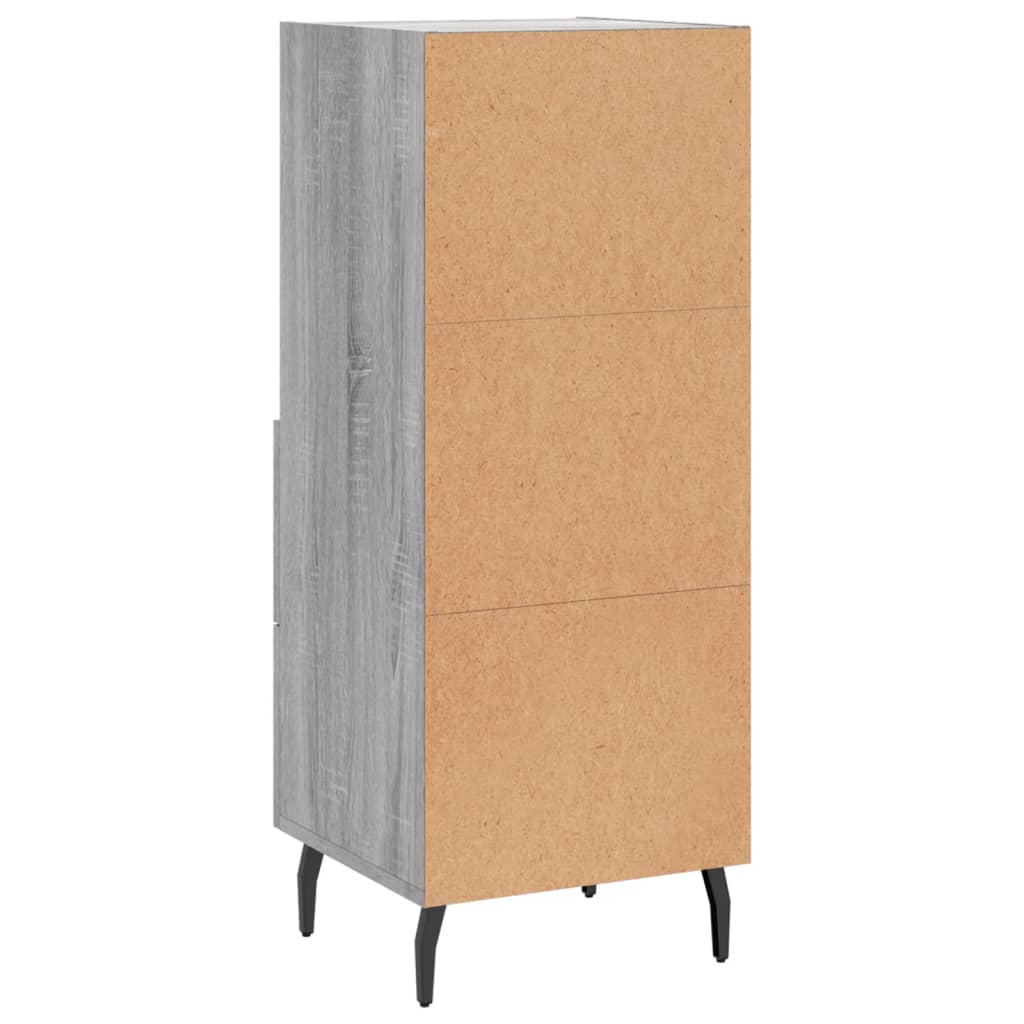 Buffet Sonoma gris 34,5x34x90 cm Bois d'ingénierie - XIOS