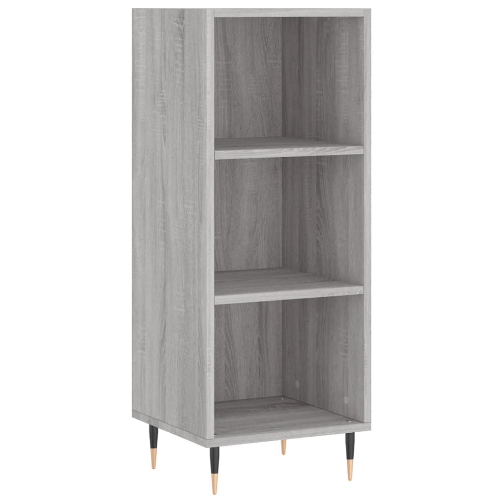Buffet sonoma gris 34,5x32,5x90 cm bois d'ingénierie - XIOS
