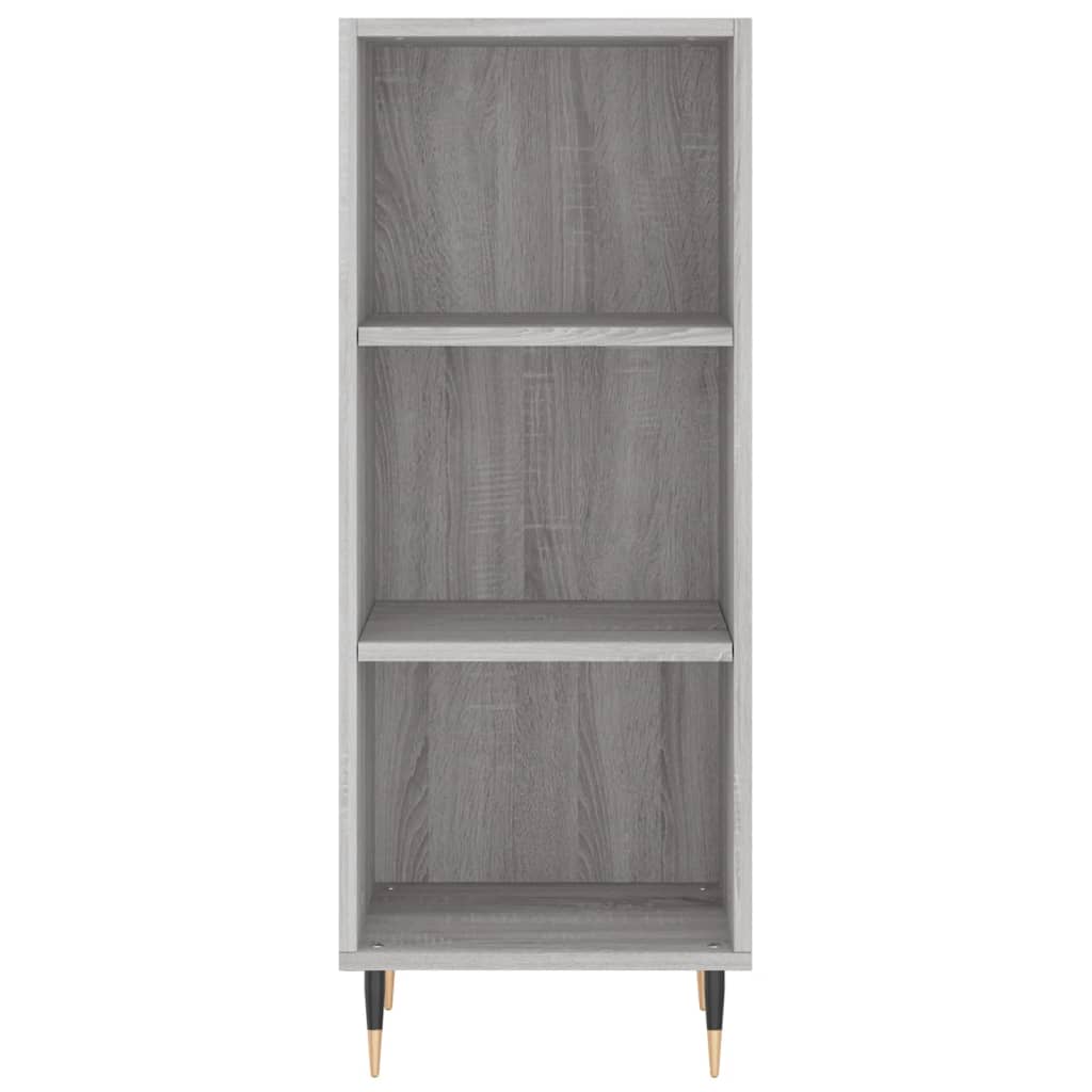Buffet sonoma gris 34,5x32,5x90 cm bois d'ingénierie - XIOS