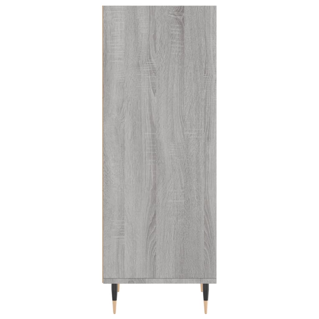 Buffet sonoma gris 34,5x32,5x90 cm bois d'ingénierie - XIOS