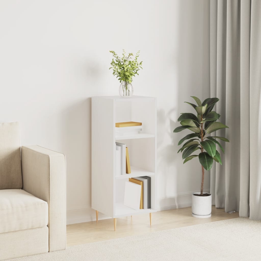 Buffet blanc 34,5x32,5x90 cm bois d'ingénierie - XIOS